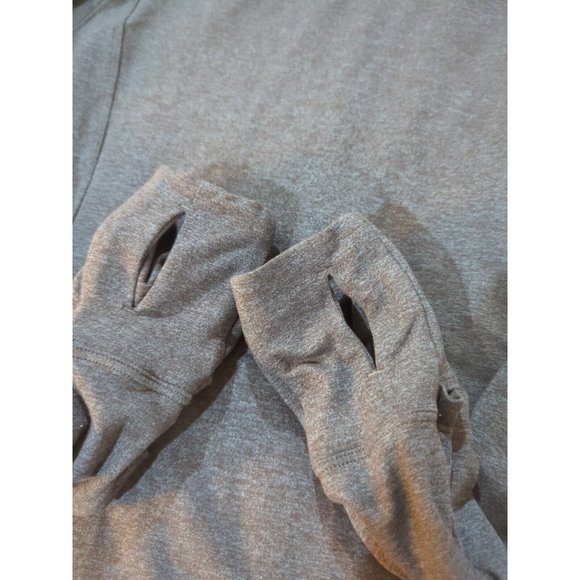 Lululemon  1/4 Zip Pullover sz 8 Charcoal Grey - Picture 6 of 8